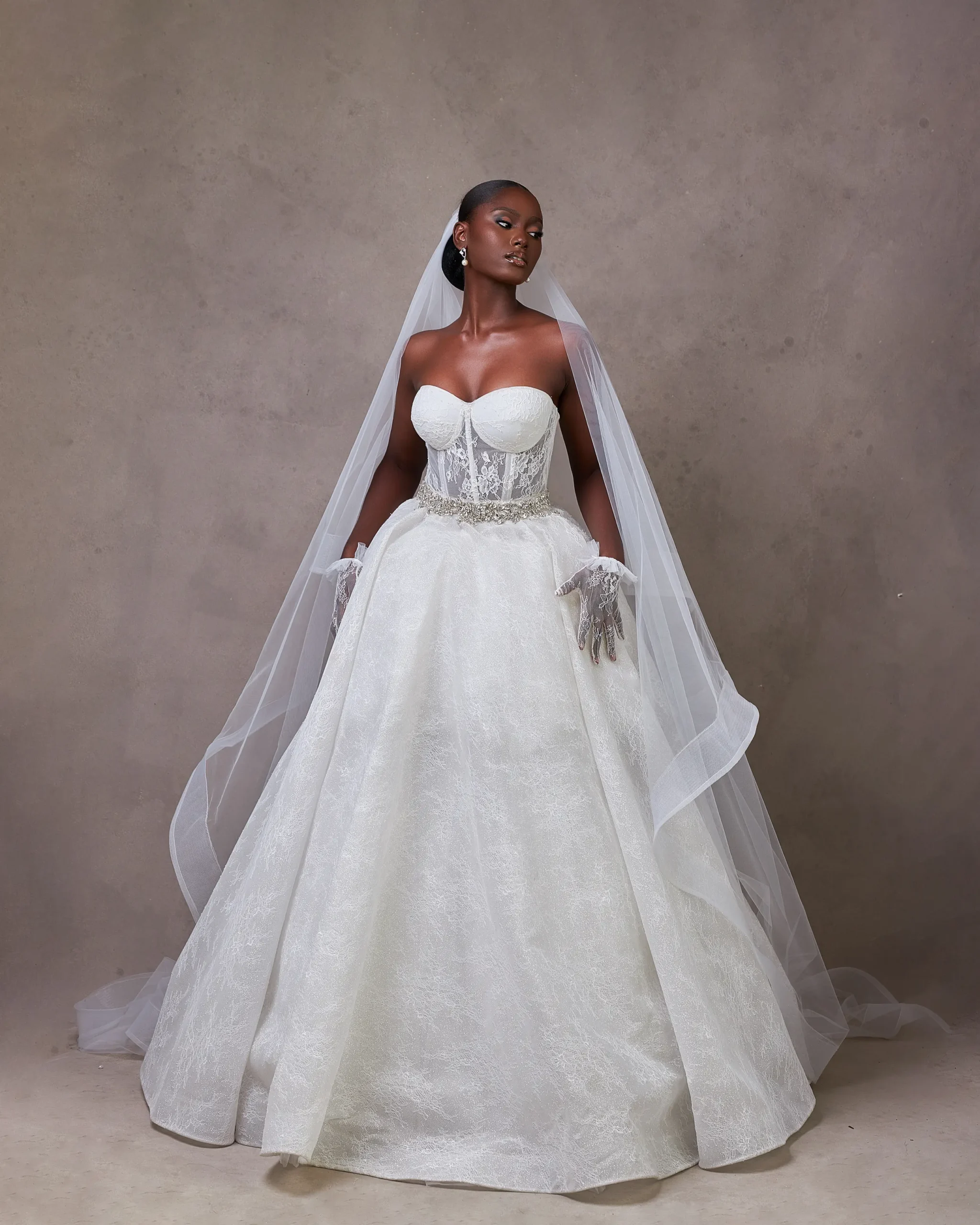 Aster Ball dress Yemi Shoyemi Bridal Bloom Collection